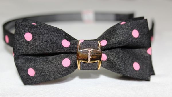 Tiara Bolinhas preta