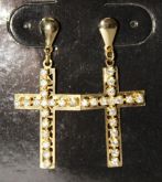 Brinco CRUCIFIXO dour