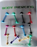 Piercing Transversal medio (variados)
