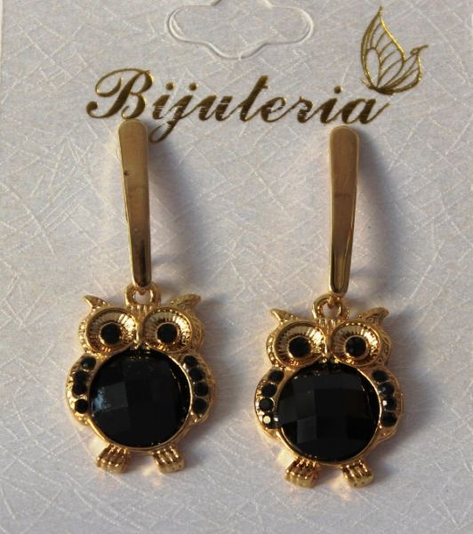 Brinco CORUJA PRETA