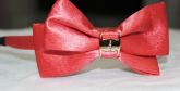 Tiara Laço rosa