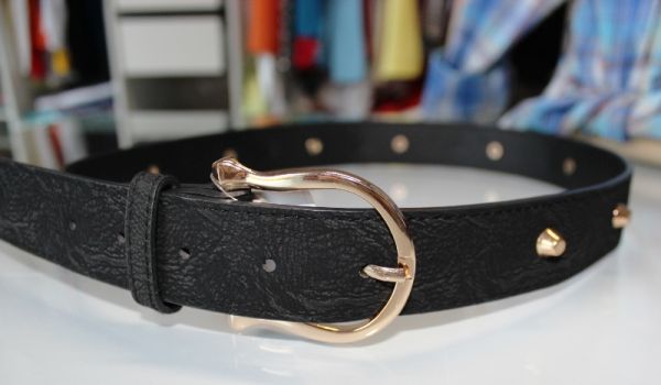 Cinto Spike preto