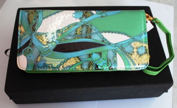 Bolsa/Carteira Estampas Verde