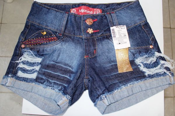 Short MENINA FLOR 38