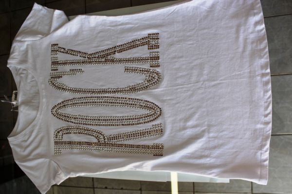 Blusa CROCKER rock branca G